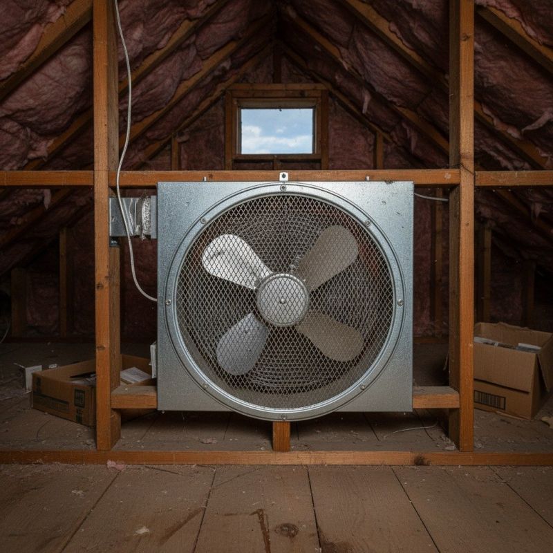 Attic Fan Replacement in Orem, UT