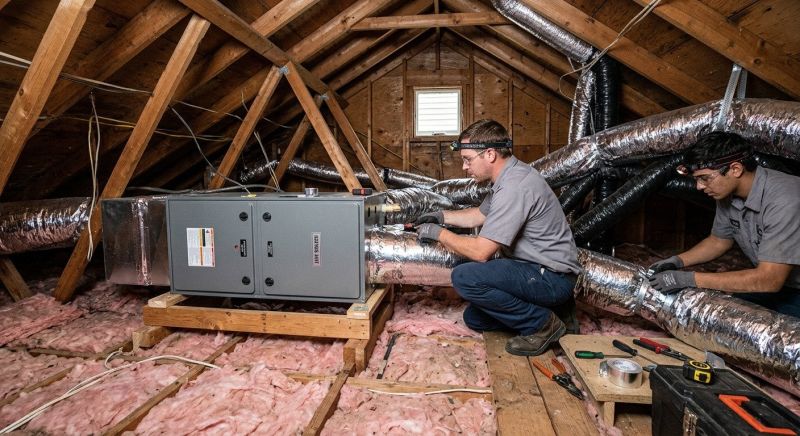 Attic Furnace Installation in Sarasota, FL