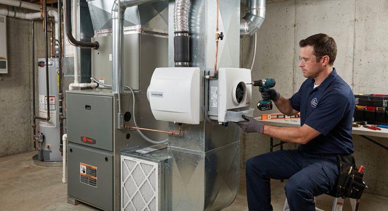 Attic Humidifier Installation in Kansas City, MO