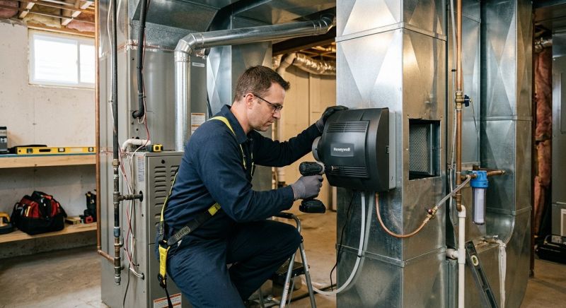 Attic Humidifier Installation in Annapolis, MD