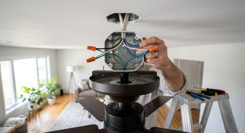 Ceiling Fan Installation in Conroe, TX