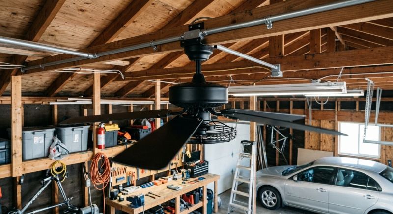 Garage Ceiling Fan Repair in Denver County, CO