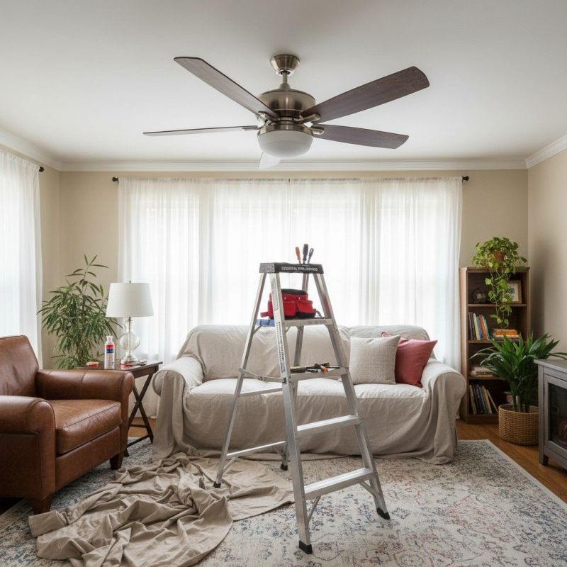 Garage Ceiling Fan Repair in Denver County, CO