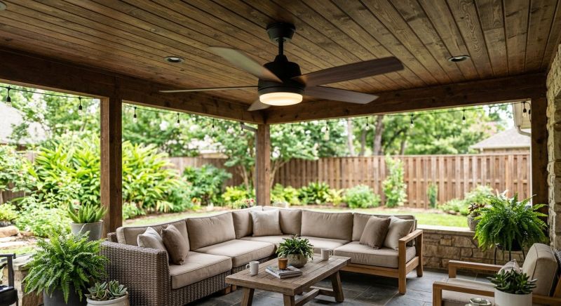 Gazebo Fan Installation in Alpharetta, GA
