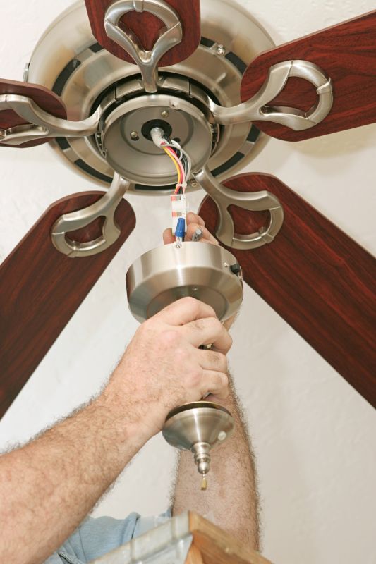 Hanging Fan Installation in Kansas City, KS